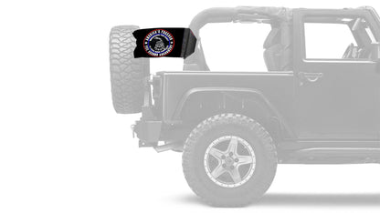 2nd Amendment 12"x18" Forever Wave Flag for Jeep Wrangler JLU 4-Door 2018-Present
