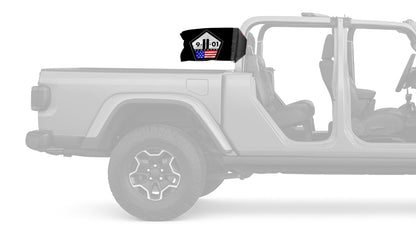 911 Remember 12"x18" Forever Wave Flag