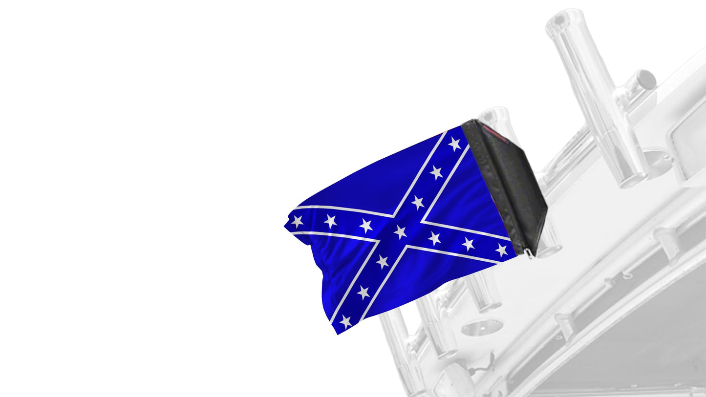Confederate Blue 12"x18" Forever Wave Flag