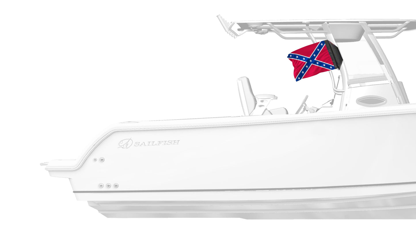 Confederate 12"x18" Forever Wave Flag