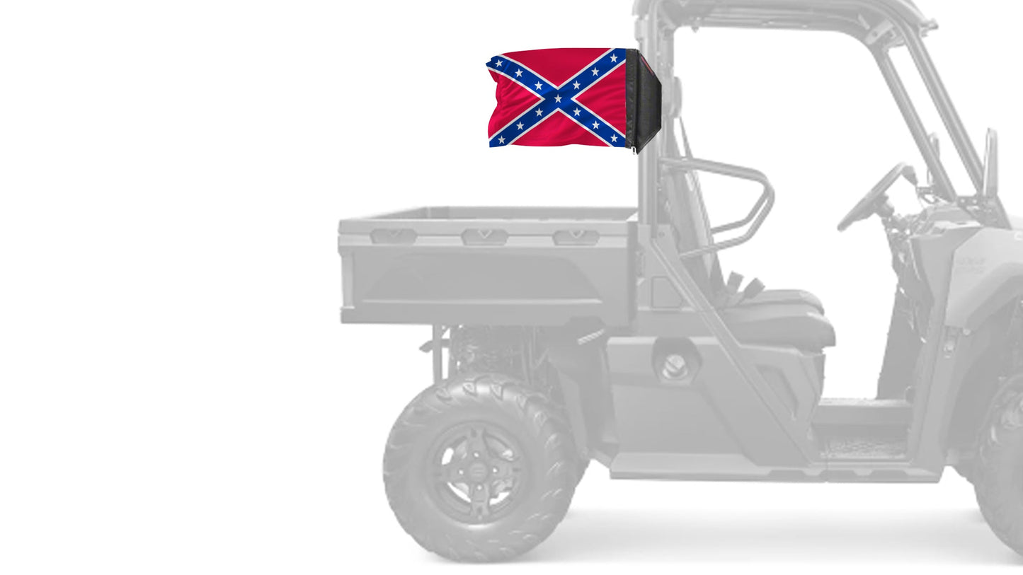 Confederate 12"x18" Forever Wave Flag