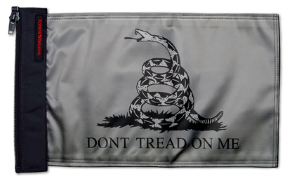Gadsden Subdued 12"x18" Forever Wave Flag