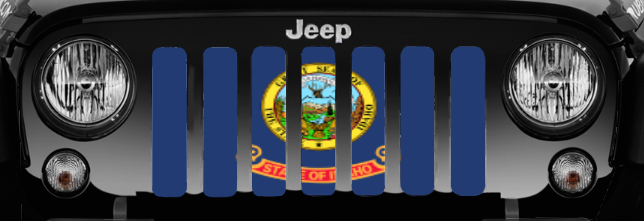 Idaho State Flag Grille Insert