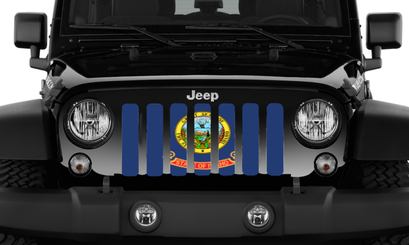 Idaho State Flag Grille Insert