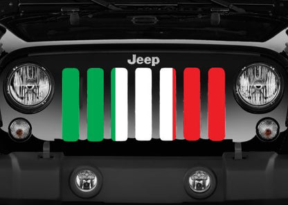 Italian Flag Grille Insert