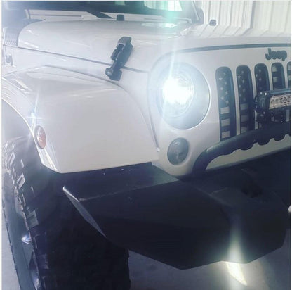 Platinum Black and White American Flag Grille Insert