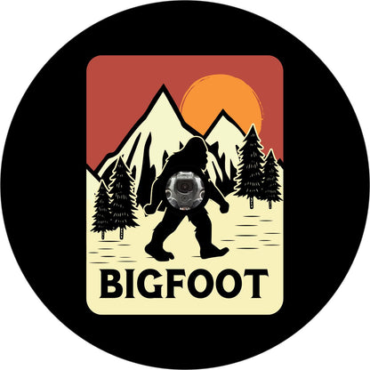 Sasquatch Vintage Spare Tire Cover Design for Bronco, RV, Camper, Jeep, & More