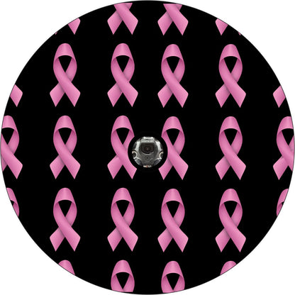 Breast Cancer Awareness Ribbons Spare Tire Cover for Jeep, RV, Camper, and More