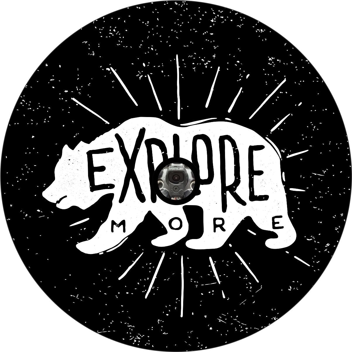 Explore More Bear Spare Tire Cover for Jeep, RV, Camper, Bronco, Trailer, & More