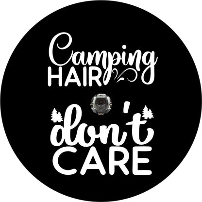 Camping Hair Don't Care Spare Tire Cover for Jeep, Bronco, RV, Camper, Van
