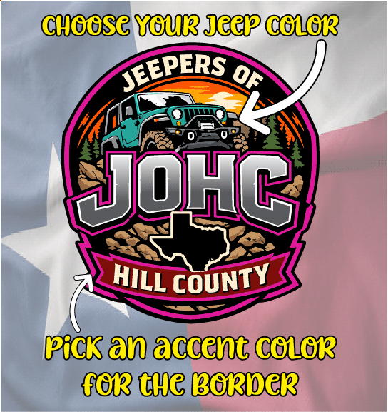 JOHC Club Decals