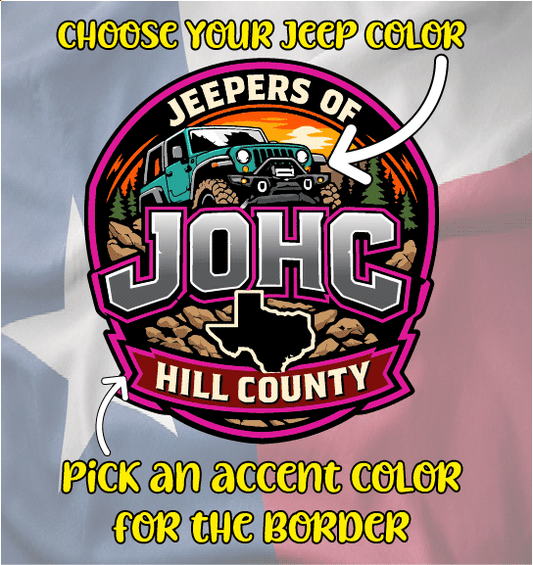 JOHC Club Decals