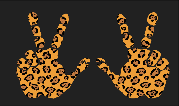 Jaguar Print Waves