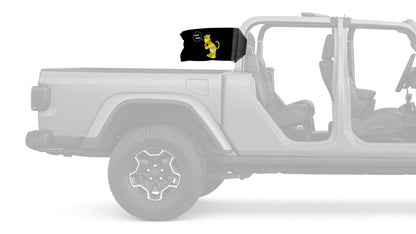 Eugene The Jeep 12"x18" Forever Wave Flag