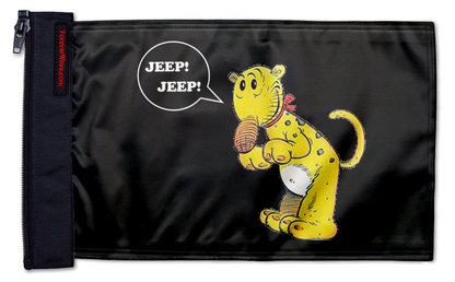 Eugene The Jeep 12"x18" Forever Wave Flag for Jeep Wrangler JKU 4-Door 2007-2018
