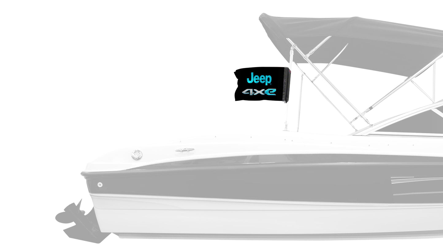 Jeep 4Xe 12"x18" Forever Wave Flag