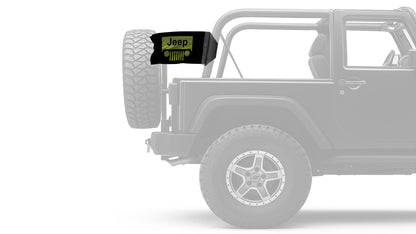 Jeep Grill 12"x18" Forever Wave Flag for Jeep Wrangler JKU 4-Door 2007-2018