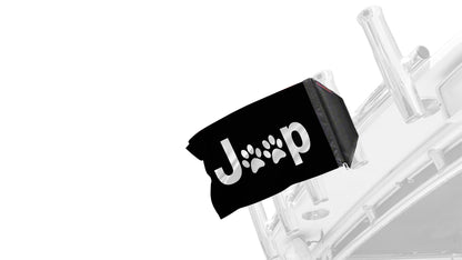 Jeep Paws 12"x18" Forever Wave Flag