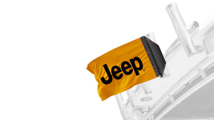 Jeep Safety Orange SQ12"x18" Forever Wave Flag