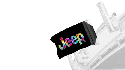 Jeep Tie Dye 12"x18" Forever Wave Flag