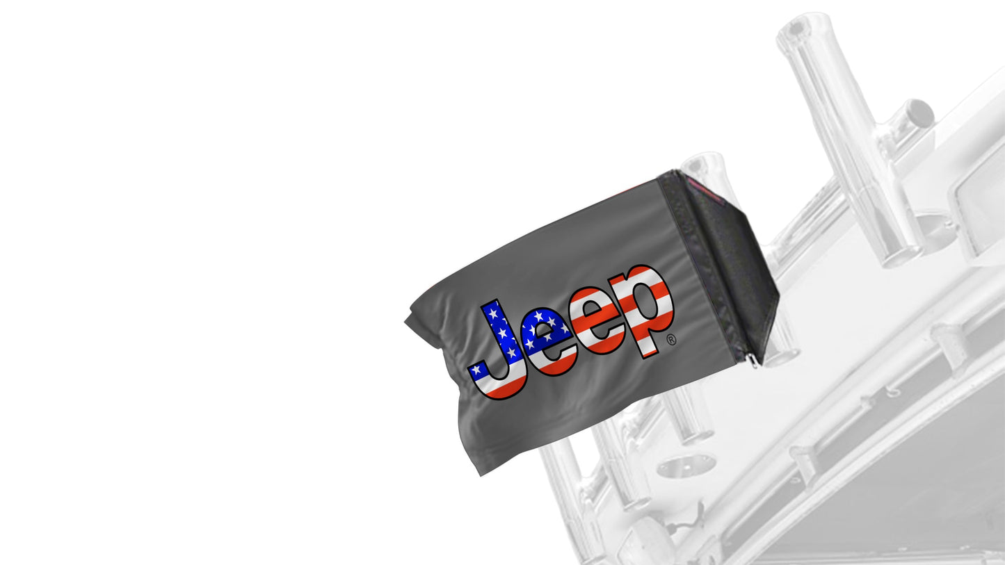Jeep USA 12"x18" Forever Wave Flag