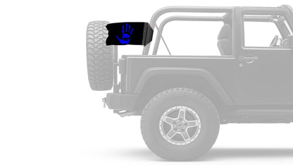 Jeep Wave 12"x18" Forever Wave Flag for Jeep Wrangler JK 2-Door 2007-2018