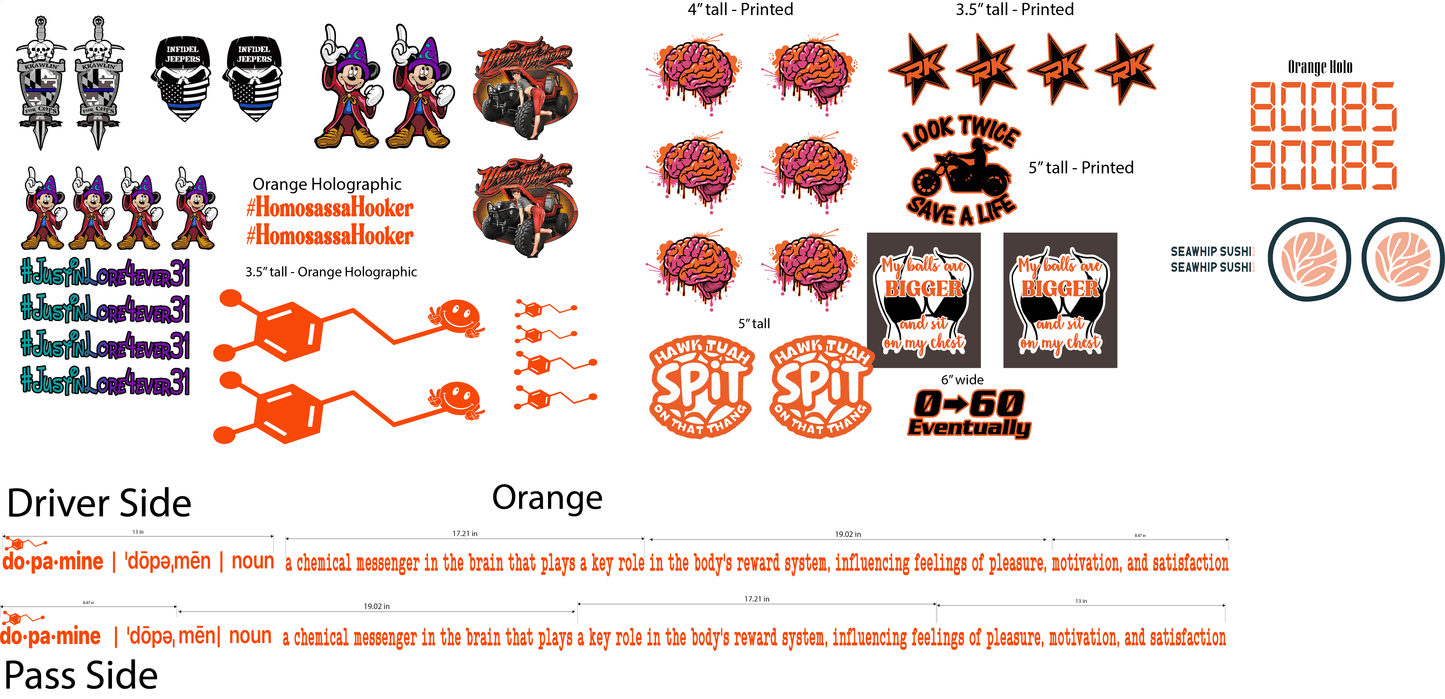 Dopamine Custom Order