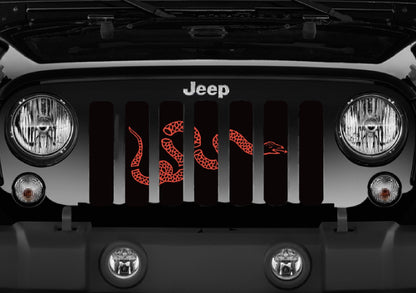 Join Or Die Red Grille Insert
