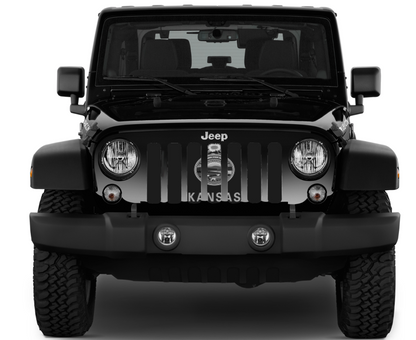 Kansas Tactical State Flag Grille Insert