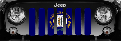 Kentucky State Flag Grille Insert