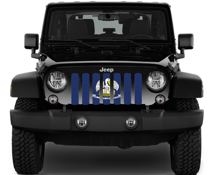 Louisiana State Flag Grille Insert