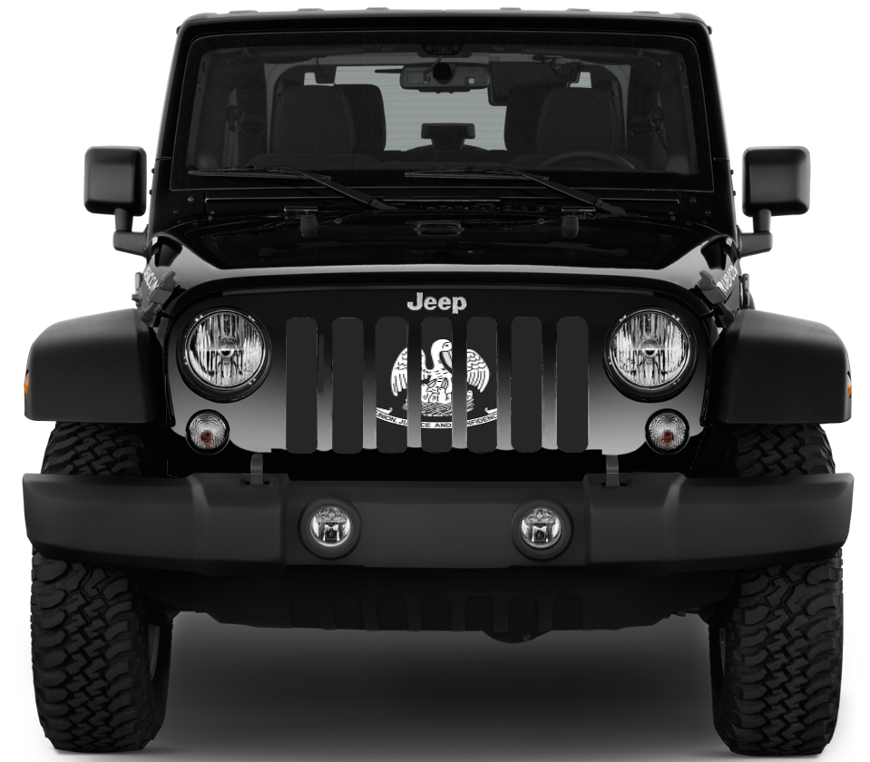 Louisiana Tactical State Flag Grille Insert