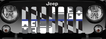 Maryland Tactical Back The Blue Grille Insert