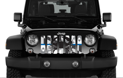 Maryland Tactical Crab Flag - Back The Blue Grille Insert