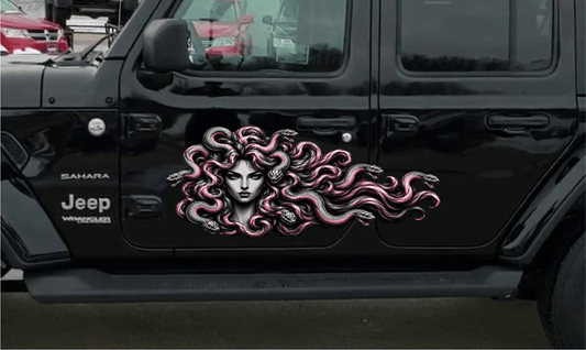 Light Pink Medusa Side Graphics