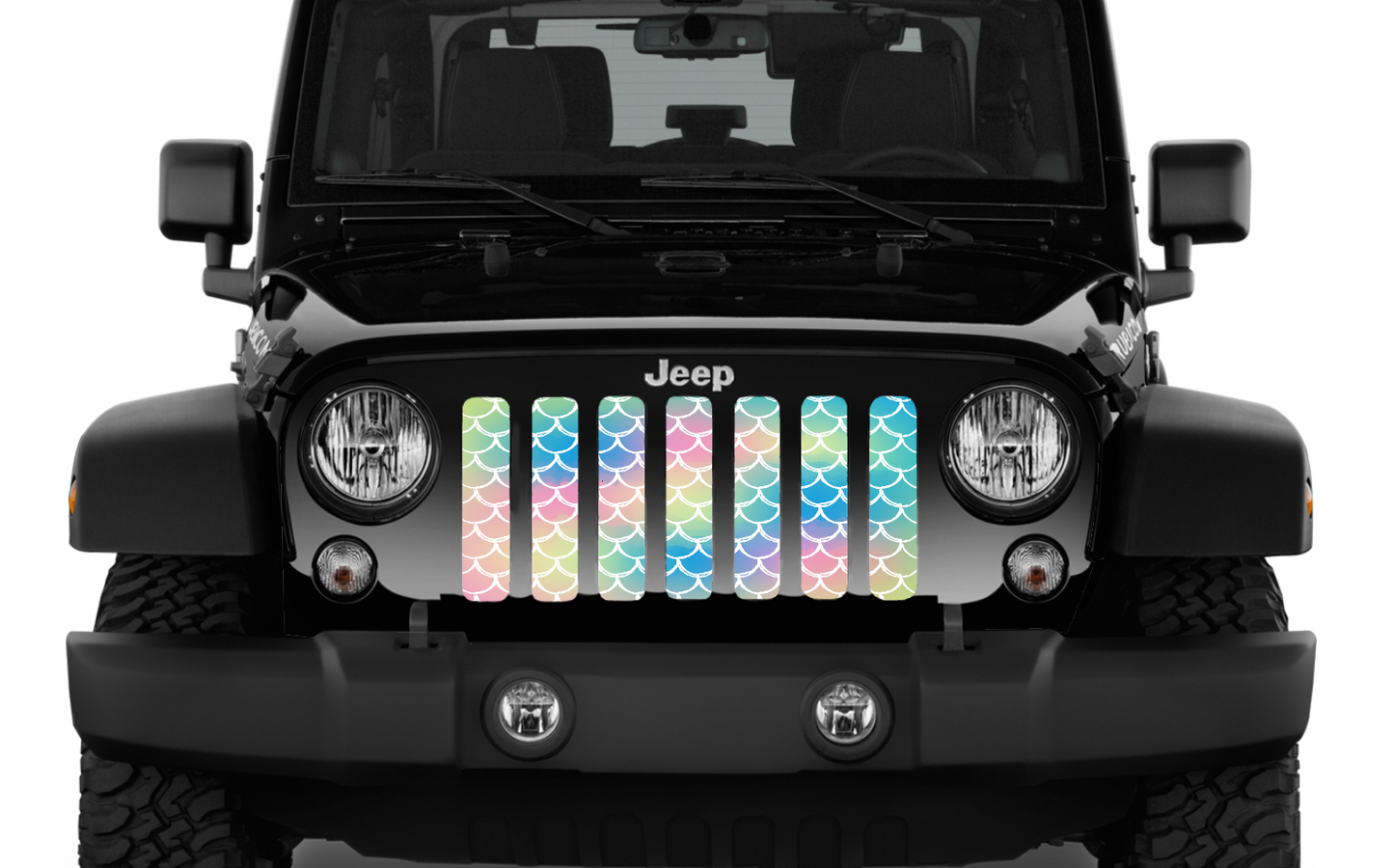 Mermaid Scales  Pastel Grille Insert