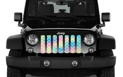 Mermaid Scales  Pastel Grille Insert