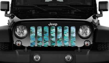 Mermaid Scales Sea Foam Grille Insert