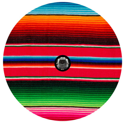 Serape Mexican Blanket Spare Tire Cover Design for Jeep, Bronco, RV, Camper, & More