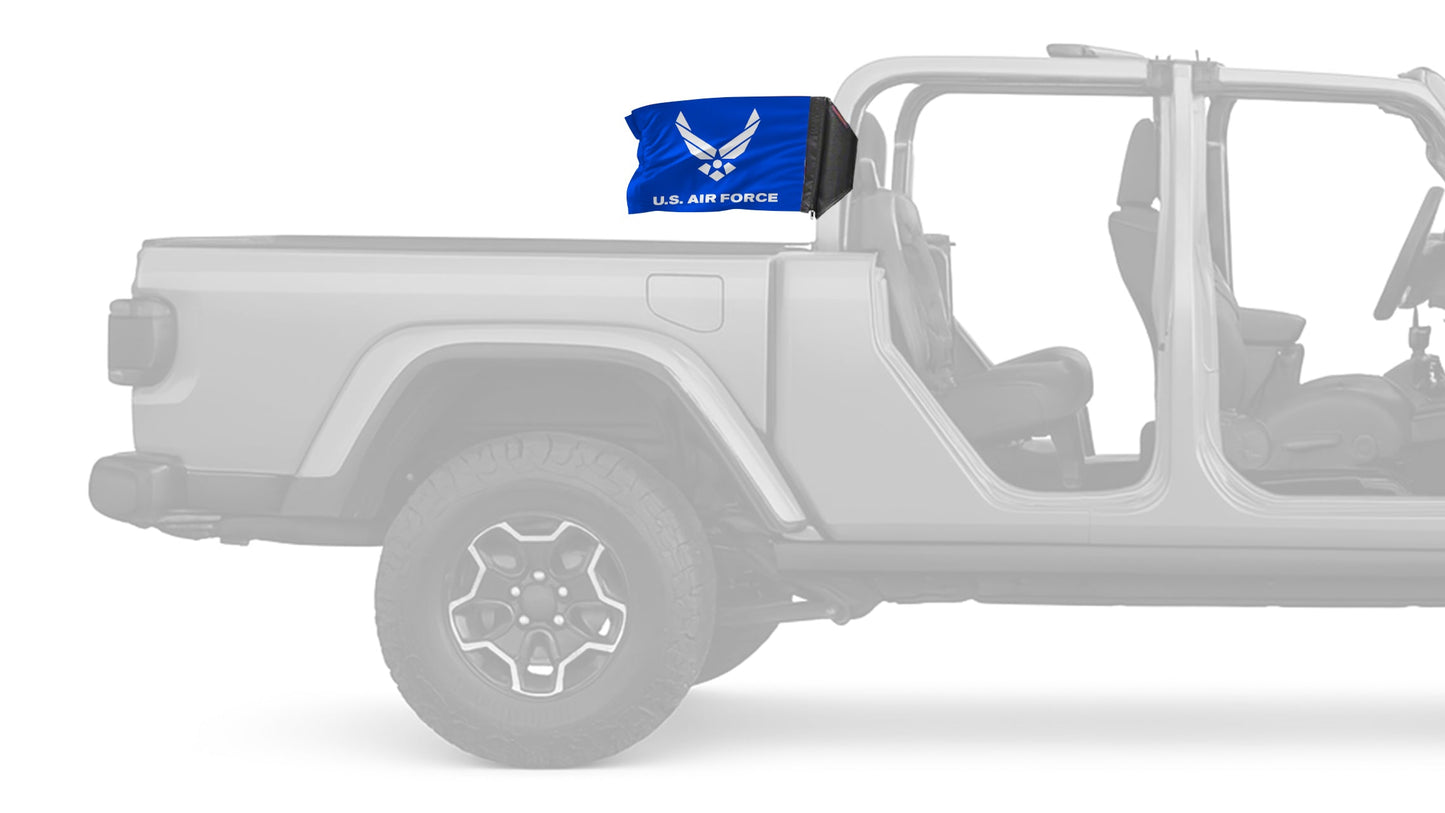 Air Force Blue 12"x18" Forever Wave Flag
