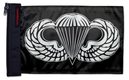 Airborne 12"x18" Forever Wave Flag for Jeep Wrangler JLU 4-Door 2018-Present