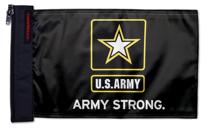 Army Strong 12"x18" Forever Wave Flag for Jeep Wrangler JLU 4-Door 2018-Present