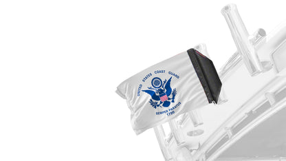 Coast Guard 12"x18" Forever Wave Flag