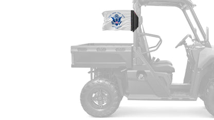 Coast Guard 12"x18" Forever Wave Flag