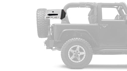 Gonzales 12"x18" Forever Wave Flag for Jeep Wrangler JLU 4-Door 2018-Present