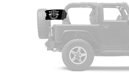 Special Forces 12"x18" Forever Wave Flag for Jeep Wrangler JLU 4-Door 2018-Present