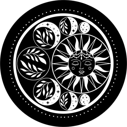 Moon Phase Around the Sun