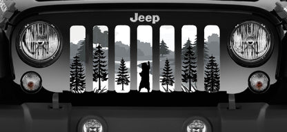Mountain Bear Grille Insert