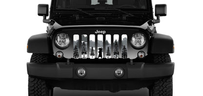 Mountain Bear Grille Insert