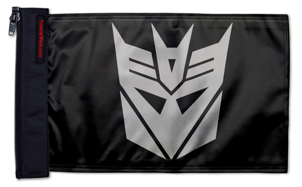 Transformers Decepticon 12"x18" Forever Wave Flag for Jeep Wrangler TJ 1996-2006